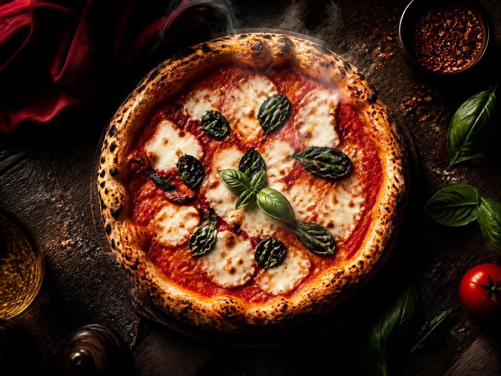 Pizza artesanal napolitana